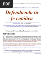 Defendiendo Tu Fe Católica