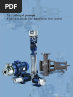 Centrifugal Pumps: A World of Steady and Dependable Flow Control