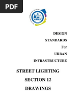 Street Lighting Section 12 Drawings: Design Standards For Urban Infrastructure