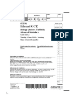 Edexcel GCE: Biology (Salters-Nuffield)