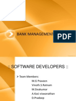 Bank Management System