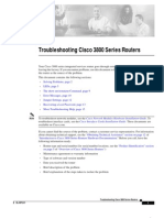 Troubleshooting Cisco 3800 Series Routers