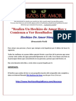 Hechizos de Amor Efectivos - Amarres Caseros