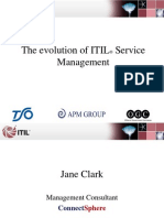 Jane Clark Evolution ITIL Service Management Presentation Sept07