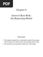 Week 3 - Ch8 - Interest Rate Risk - The Repricing Model