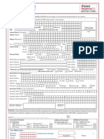 ICICI Empanelment Form