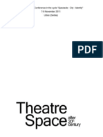 Theatre Space After 20th Century