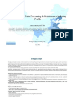 China Machine Parts Processing Maintenance Industry Profile Cic3583