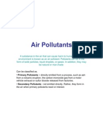 Air Pollutants