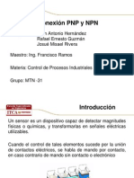 Conexion PNP y NPN