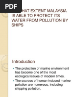 Pollution by Ships Presentation)