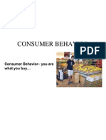 Consumer Behavior - You Are What You Buy