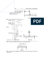 Analysis of Beams and Compound Beams