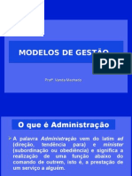 Apostila Modelos de Gestão