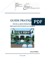 2007 Keddal Guide Pratique Recuperation Eaux Pluviales Maroc