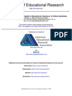 Applications of Social Capital in Educational Literature: A Critical Synthesis Sandra L. Dika & Kusum Singh REVIEW OF EDUCATIONAL RESEARCH 2002 (72), No. 1, Pp. 31-60