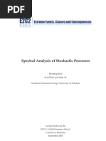 Spectral Analysis of Stochastic Processes