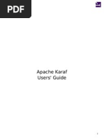 Karaf-Usermanual-2 2 2