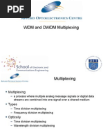 WDM and DWDM Multiplexing