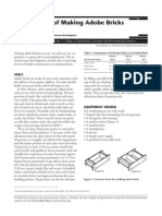 Abcs of Making Adobe Bricks: Guide G-521