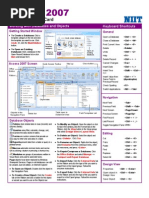 Access 2007 Help Card