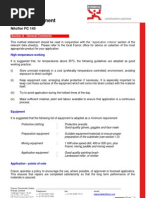 Method Statement: Nitoflor FC 145