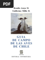 Guía de Campo de Las Aves de Chile - B. Araya, G. Millie (Editorial Universitaria, 1992)