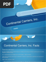 Continental Case Study