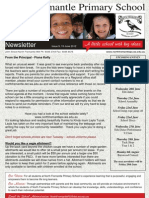 NFPS Newsletter Issue 7, 18 May 2012