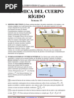 Semana 16 DINÁMICA DEL CUERPO RÍGIDO