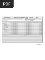 Security Checklist