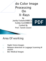 Presentation On Pseudo Color Image Processing On X-Ray Images, Medical Images, NV Images