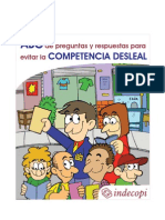 Manual Indecopi - El ABC de Preguntas y Respuestas para Evitar La Competencia Desleal