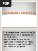 Resistencia y Negociacion