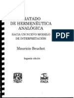 Bechot Mauricio - Tratado de Hermeneutica Analogica