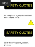 Safety Quotes