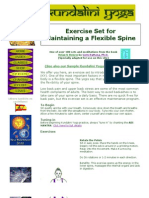 Kundalini Yoga - Exercise Set For Maintaining A Flexible Spine.