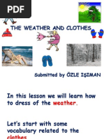 The Weather and Clothes