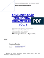 Apostila de Administração Financeira e Orçamentária