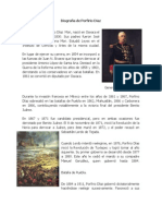 Biografia de Porfirio Diaz