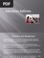 Educational Reforms