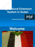 Agricultural Extension System in Sudan Final