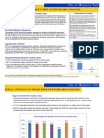 Monterey Park Outdoor Smoking Areas Survey Results