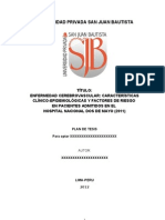 Proyecto-Enfermedad Cerebrovascular Caracteristicas Clinico y Factores de Dra Ana Valdez