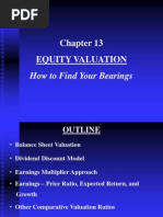 Chapter 13 Equity Valuation