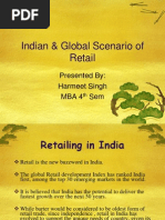 Indian & Global Scenario - Retailing