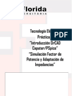 P1 - Intro ORCAD - Factor de Potencia