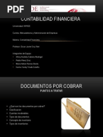 Documentos Por Cobrar e Inventarios