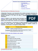 Matemática Financeira