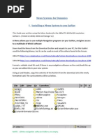 Menu Systems WinCE For Dummies